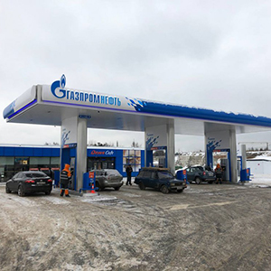 Строительство АЗС ГАЗПРОМНЕФТЬ г. Киржач